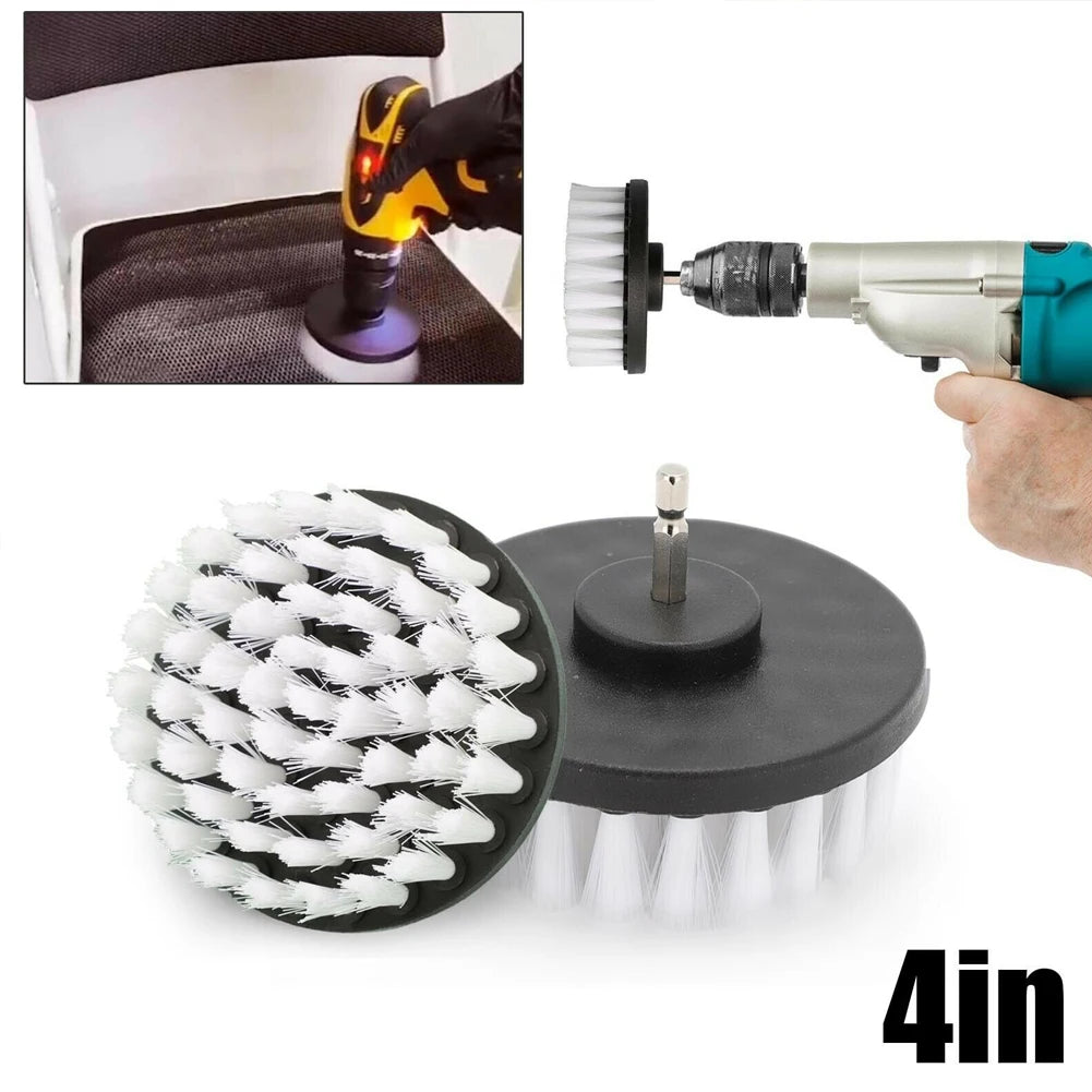 AUTOPULITO™ — Drill Brush per Sedili, Tappetini & Cerchi